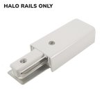 RIGHT END CONNECTOR FOR HALO TRACK - LCTCL-EXT-WH