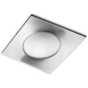 GU10 TRIM - SQUARE/SHOWER - LCTRIM-358-SSH-BS