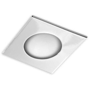 GU10 TRIM - SQUARE/SHOWER - LCTRIM-358-SSH-CH