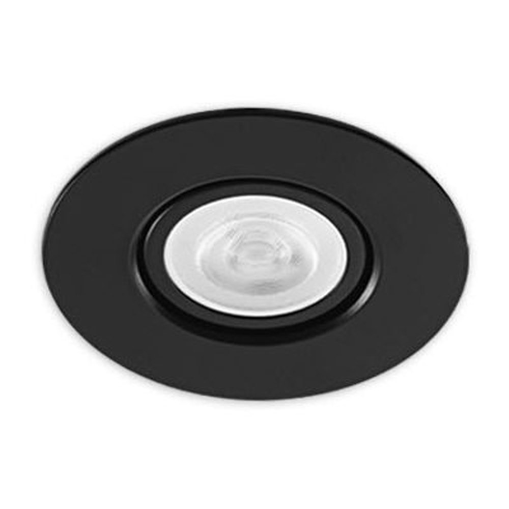 PAR20 TRIM - ADJUSTABLE ROUND - BLACK