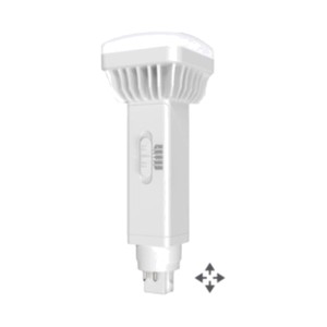 16W G24Q RETROFIT, HORIZONTAL/VERTICAL DESIGN FLEX COLOR, 2700K/3000K/3500K/4000K/5000K