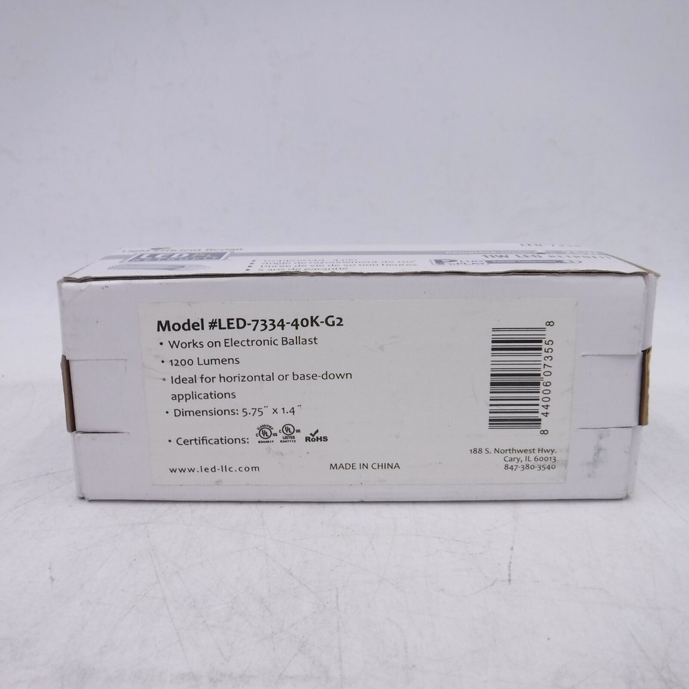 7W G23-2 RETROFIT - HORIZONTAL MTN ORIENTATION - 4000K 120-277V -LED-7311-40K-G2