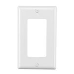 SINGLE WALL PLATE WITH SCREWS