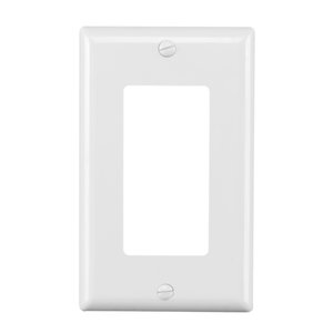 DOUBLE SCREWLESS WALL PLATE