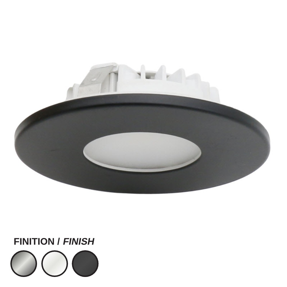 LED PUCK 300 24V CCT BLACK
