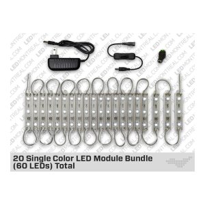 20 WHITE LED MODULE BUNDLE (60 LEDS)
