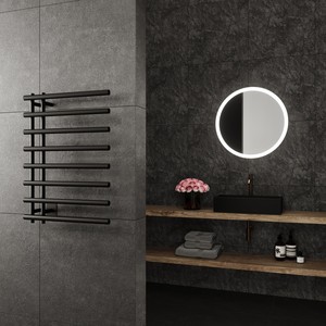LETO 6 TOWEL WARMER - BLACK