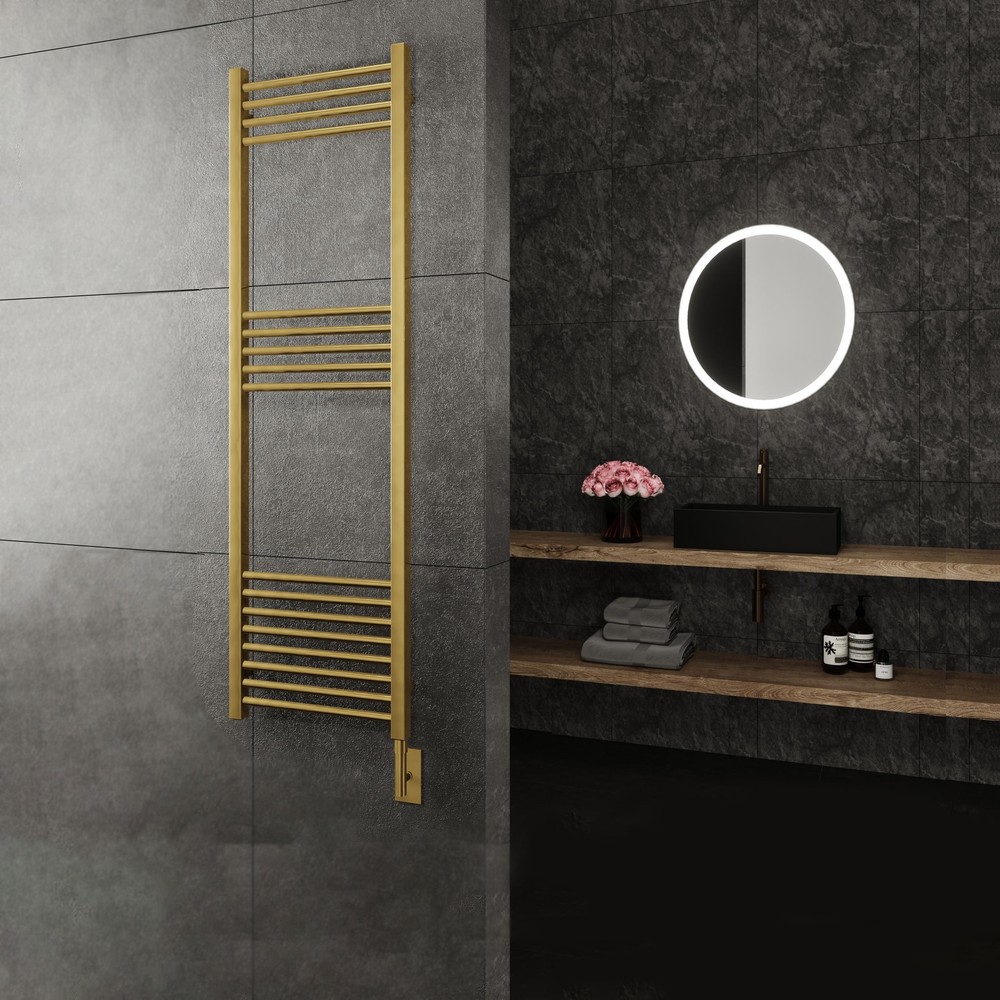 LETO 6 TOWEL WARMER - BLACK
