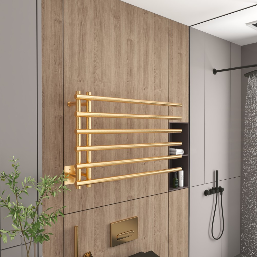 LETO 13 TOWEL WARMER - GOLD