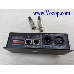 DÉCODEUR DMX 24 CANAUX - ENTRÉE 12-24V CC - 2A PAR CANAL