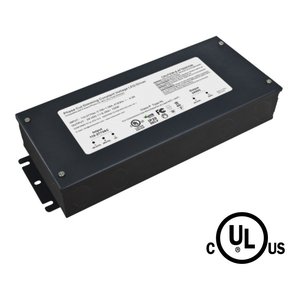 300W, 24V, 5-IN-1 DIMMABLE, TRIAC,100-277V AC IN, 24V DC OUT, WET LOCATION, JUNCTIONBOX POWER SUPPLY