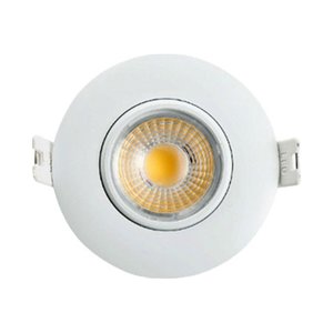 120V AC - 8W - 5CCT - 27K / 3K / 35K / 4K / 5K - 3" GIMBAL DOWNLIGHT - WET LOCATION RATE - ETL APPROVED.