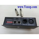 4 CHANNEL DMX DECODER - 12-24V DC INPUT - 4A PER CHANNEL