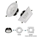 6" - 24W DOWNLIGHT - 120V AC - 5CCT - 27K/3K/35K/4K/5K - IP65 - DIMMABLE - ETL APPROVED