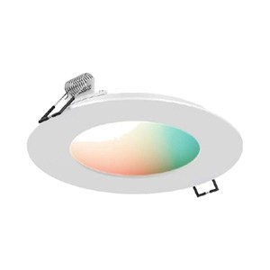 4" - 9W RGBW SMART LED SLIM DOWNLIGHT - 120V AC - 600 LUMENS - ETL APPROVED