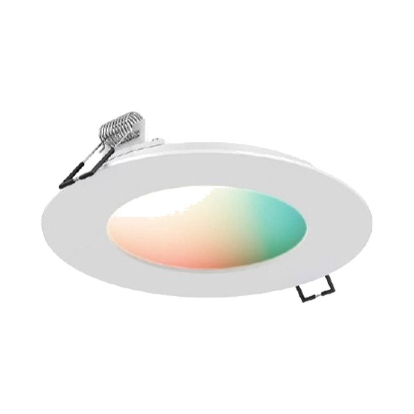 ENCASTRÉ LED MINCE INTELLIGENT RGBW 4" - 9W - 120V AC - 600 LUMENS - CERTIFIÉ ETL