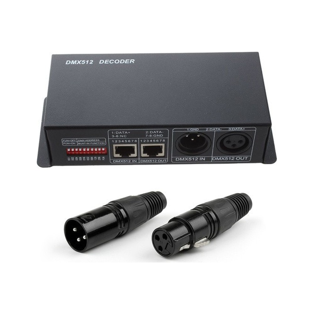 120V RGB FLEX - DMX DECODER - 120V AC INPUT