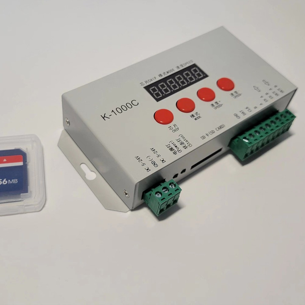 DMX TOUCH CONTROLLER. 512 DMX CHANNEL W/ POWER ADAPTER