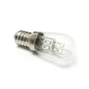 G8 LED DECORATIVE BULB, 120V AC, 1W, 6 LEDS, POLYCARBONATE CLEAR GLOBE, 2700K WARM WHITE, ETL APPROVED