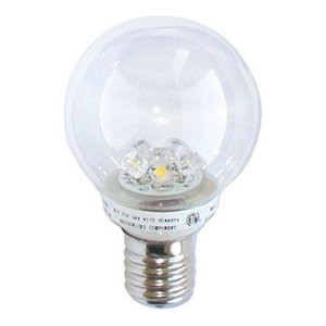 S11 LED DECORATIVE BULB, 120V AC, 1W, WARM WHITE 2700K, E12 CANDLEABRA BASE, 40M