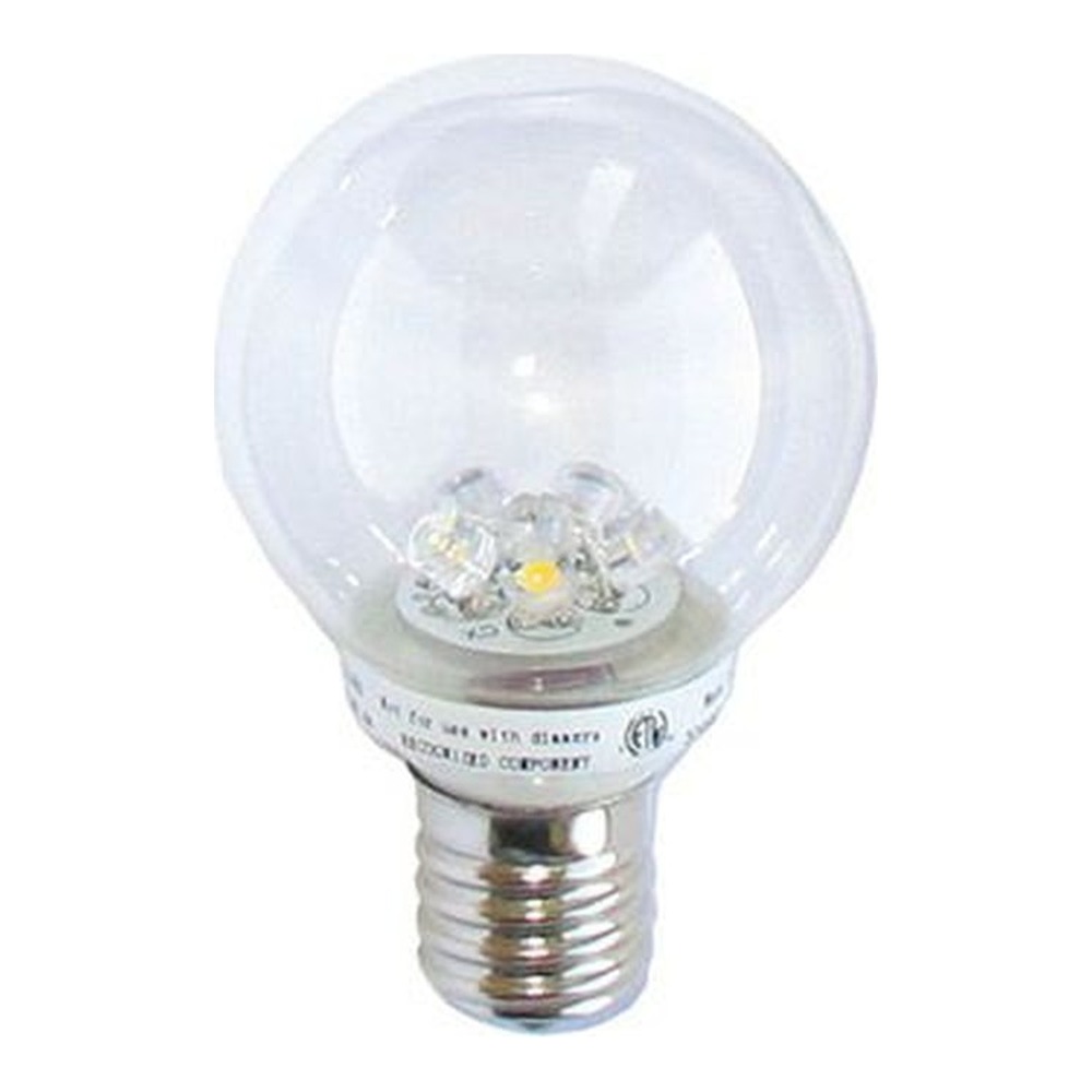 S11 LED DECORATIVE BULB, 120V AC, 1W, WARM WHITE 2700K, E12 CANDLEABRA BASE, 40M