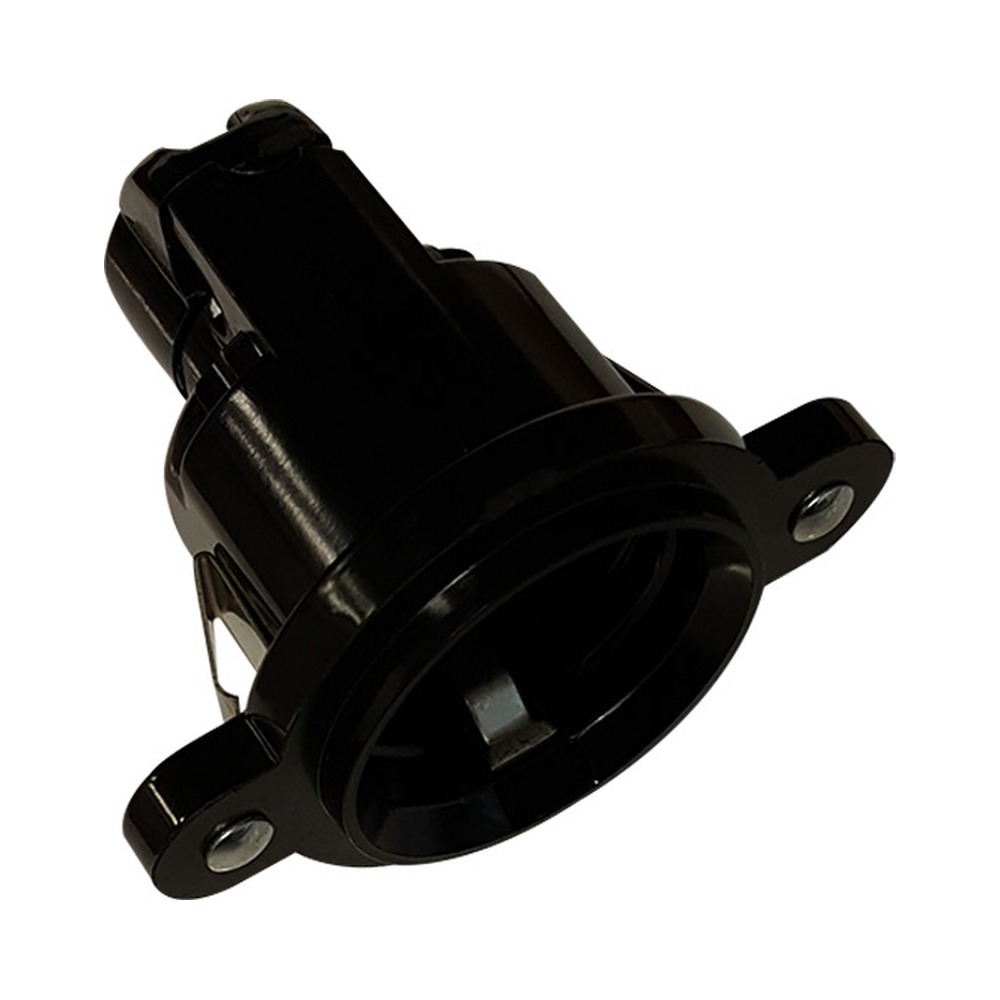 E26 MEDIUM BASE SNAP-IN SIGN SOCKET WITH SET SCREW, 660W MAX, 250V MAX