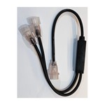 Y-SPLITTER (2-WAY) - FOR 120V LONG-RUN RGB LED STRIP