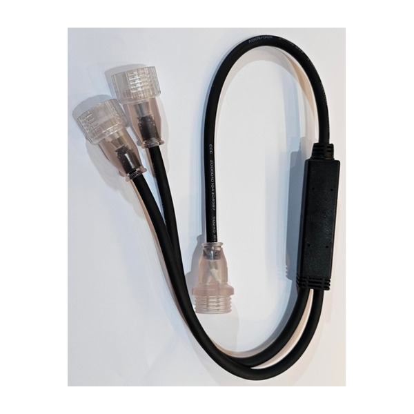 Y-SPLITTER (2-WAY) - FOR 120V LONG-RUN RGB LED STRIP
