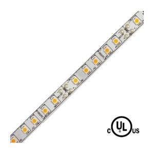 LED STRIP 12V - 3528 - 5M (16.4 FT.) - 3W/FT. (9.6W/M) - 120 LED/M - CRI 90 - DIMMABLE - WARM WHITE 3000K