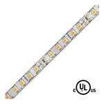 IND 12V, 3528 LED TAPE LIGHT, 5M (16.4'), 3W/FT (9.6W/M), 120 LEDS/M, CRI 90, DIMMABLE, COOL WHITE 5000K, UL APPROVED