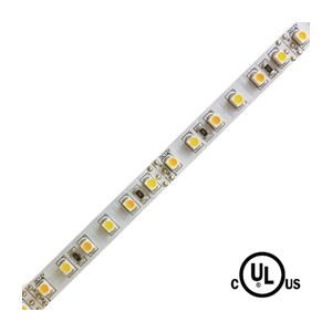 LED STRIP 12V - 3528 - 5M (16.4') - 3W/FT. (9.6W/M) - 120 LED/M - CRI 90 - DIMMABLE - WARM WHITE 3000K & WHITE 5000K