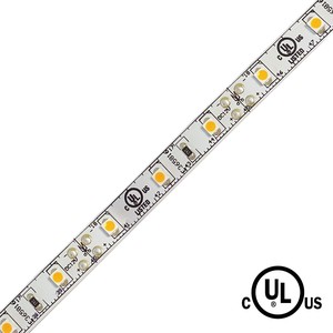 LED STRIP 12V - 3528 - 5M (16.4 FT.) - 1.5W/FT. (4.8W/M) - 60 LED/M - CRI 90 - DIMMABLE - WARM WHITE 2700K