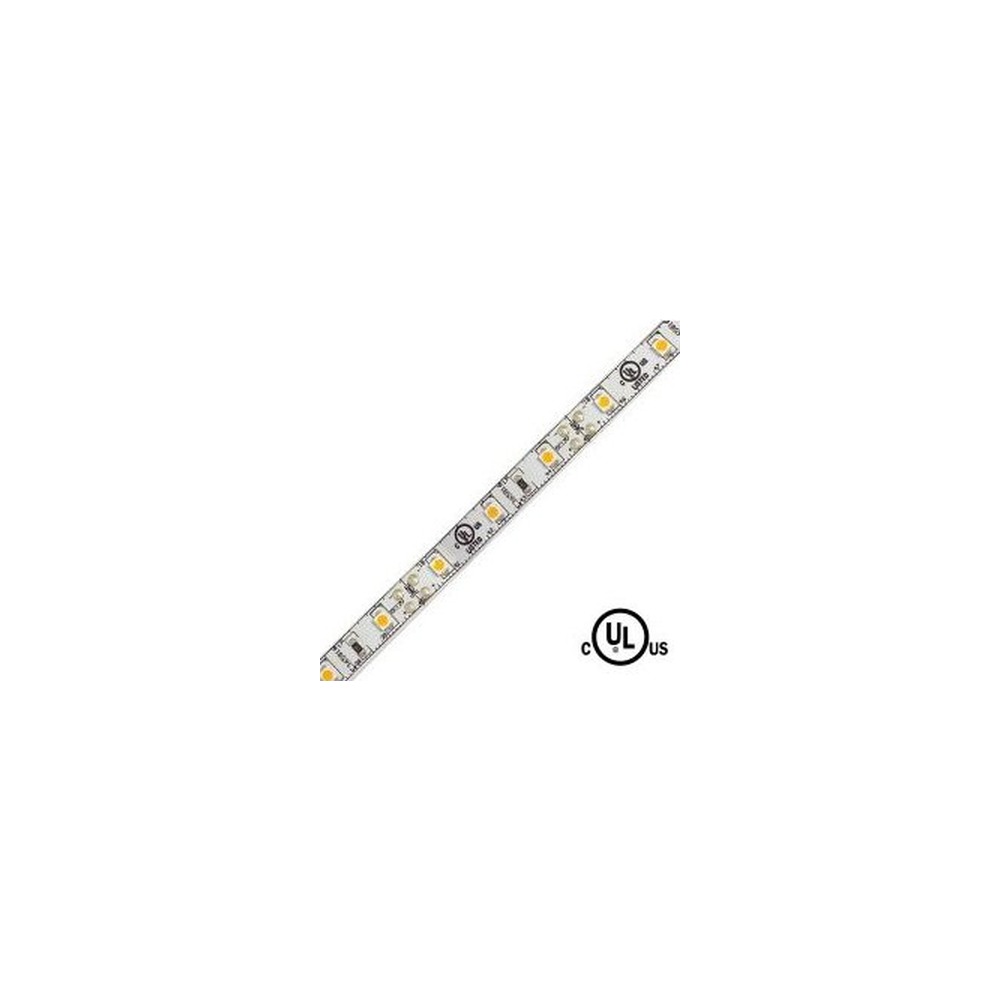 IND 12V, 3528 LED TAPE LIGHT, 5M (16.4'), 1.5W/FT (4.8W/M), 60 LEDS/M, DIMMABLE, RED, UL APPROVED