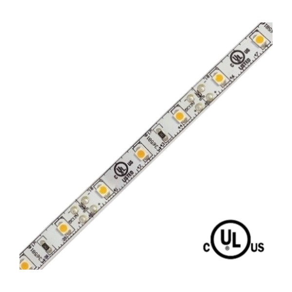 IND 12V - 3528 LED TAPE LIGHT - 25M (82') - 1.5W/FT (4.8W/M) - 60 LEDS/M - CRI 90 - DIMMABLE - WARM WHITE 2700K - UL