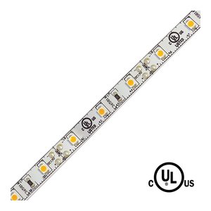 IND 12V, 3528 LED TAPE LIGHT, 25M (82'), 1.5W/FT (4.8W/M), 60 LEDS/M, CRI 90, DIMMABLE, WHITE 5000K, UL APPROVED