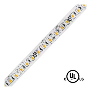 INDOOR, 24V DC, 2835 LED TAPE, 5M (16.4'), 4.4W/FT (14.4W/M), 120 LEDS/M, CRI 90, DIMMABLE, 4K
