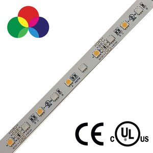 24V - 25M (82') WHOLESALE ROLL OF INDOOR RGBWW LED TAPE LIGHT - 14.4W/M (4.4W/FT)