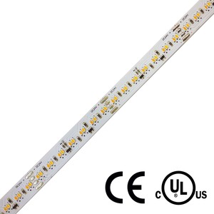 INDOOR - 24V - 2016 CHIP - DIM TO WARM LED TAPE - 5M (16.4') - 5.5W/FT (18W/M) - 224 LEDS/M - CRI 90 - DTW