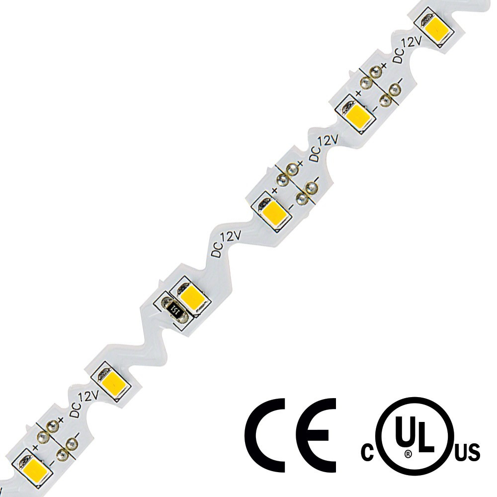 RUBAN LED FLEXIBLE ÉTANCHE À L'HUMIDITÉ 12V 2835 COURBABLE 5M (16 -4 PI) 7 -2W/M (2 -2W/PI) 72 LED/M IRC 90 DIMMABLE