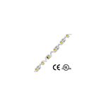 MOISTURE PROOF, 12V, 2835 CURVE LED TAPE, 5M (16.4'), 7.2W/M (2.2W/FT), 72 LEDS/M, DIMMABLE, GREEN