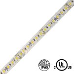 MOISTURE PROOF - 24V - 2835 STRIP - 5M (16.4') - 14.4W/M (4.4W/FT) - 120 LEDS/M - CRI 90 - DIMMABLE - 3000K