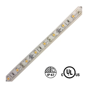 OUTDOOR - 12V DC - 3528 LED TAPE - 5M (16.4') - 1.5W/FT (4.8W/M) - 60 LEDS/M - CRI 90 - DIMMABLE - 3K