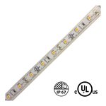 OUTDOOR, 12V DC, 3528 LED TAPE, 5M (16.4'), 1.5W/FT (4.8W/M), 60 LEDS/M, CRI 90, DIMMABLE, 5K