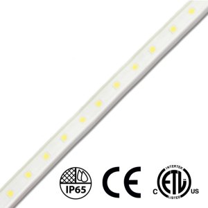 OUTDOOR, 120V AC, LED STRIP, 75' (23M), 2.5W/FT (8W/M), 60 LEDS/M, CRI 85, DIMMABLE, 4K