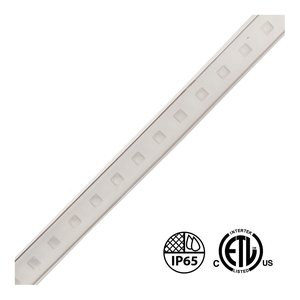 OUTDOOR - 120V AC - LED STRIP - 75' (23M) - 2.5W/FT (8W/M) - 60 LEDS/M - CRI 85 - DIMMABLE - RGB