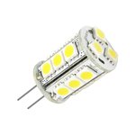12V DC, G4 LED BULB, 18 LEDS, 6000K