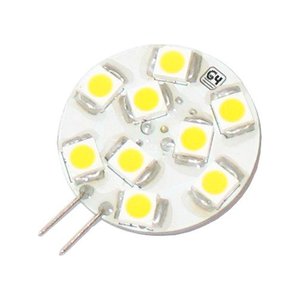 12V DC, G4 LED BULB, 9 LEDS, 6000K