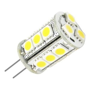 G4 LED BULB - 12V AC/DC - 4W SMD LED CHIPS - WARM WHITE 2700K