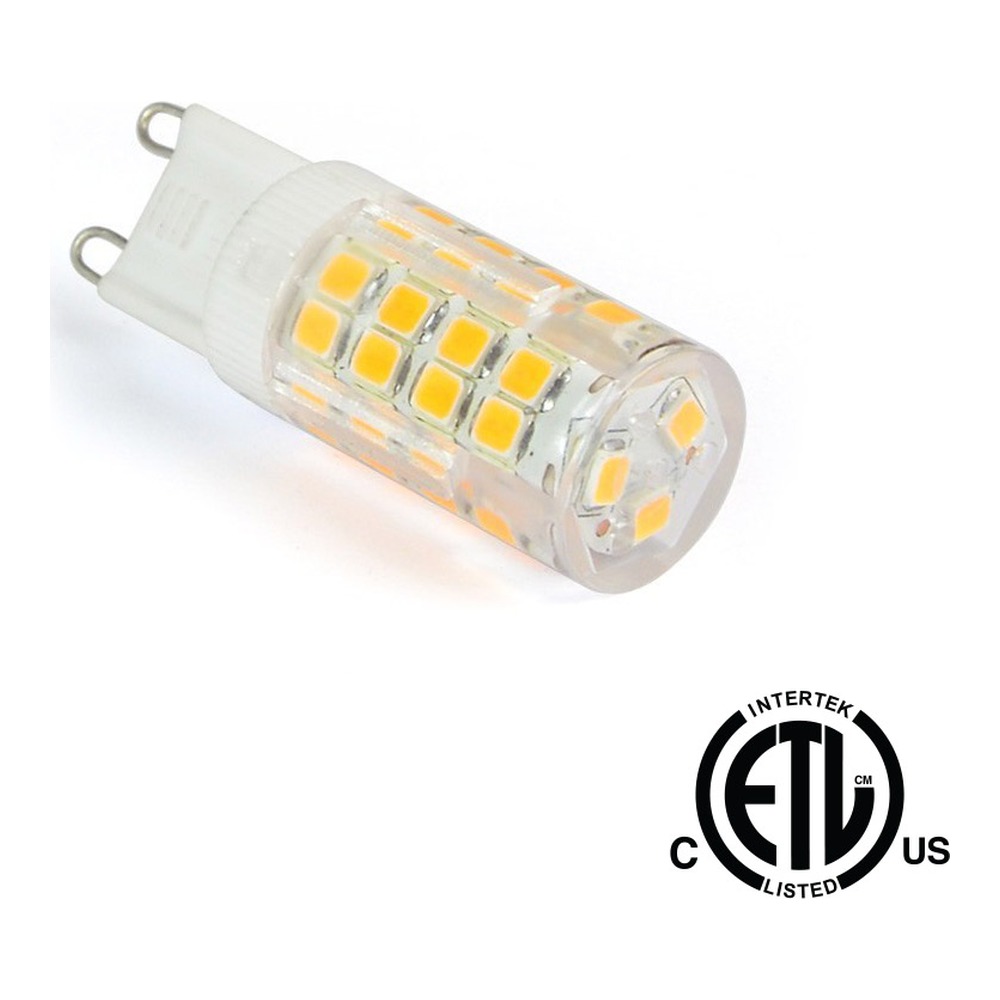 G9 LED BULB, 120V, 4W, NEUTRAL WHITE 4000K, DIMMABLE, ETL APPROVED