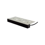 HARDSCAPE LIGHT ENGINE WITH BLACK TRIM, 12VDC, 2W, RGBW, (RGB + 3000K WARM WHITE) +27K LENS